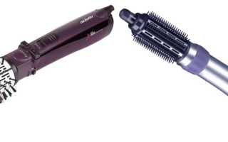 Особенности и виды фенов-щёток для волос: обзор марки Babyliss
