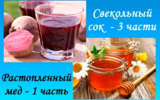 Лечение ринита свекольным соком