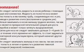 Как промывать нос ребенку солевым раствором