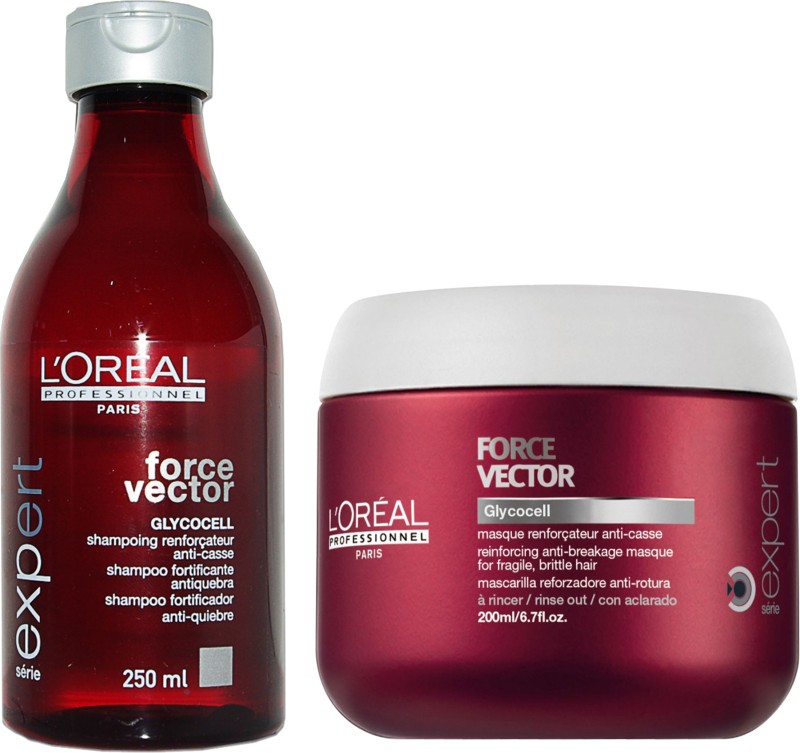 Шампунь и маска Professional Force Vector от компании L’Oreal