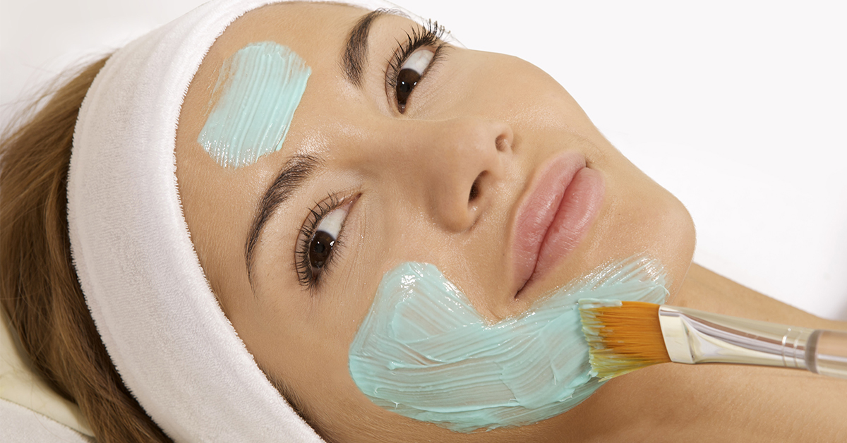 Голубая глина для маски