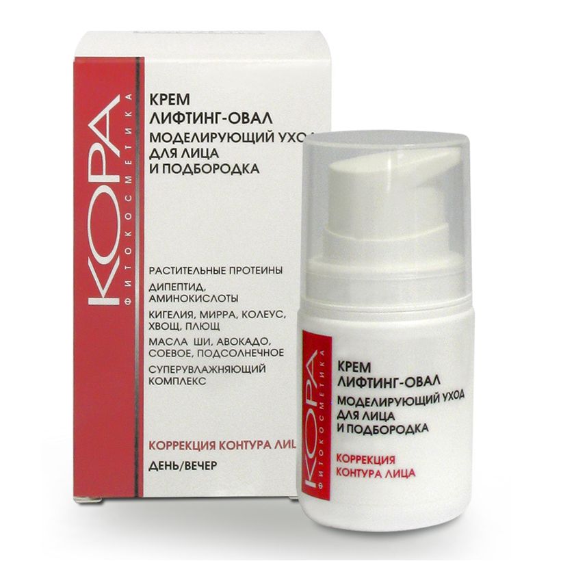 Крем лифтинг-овал от фитокосметической компании Кора