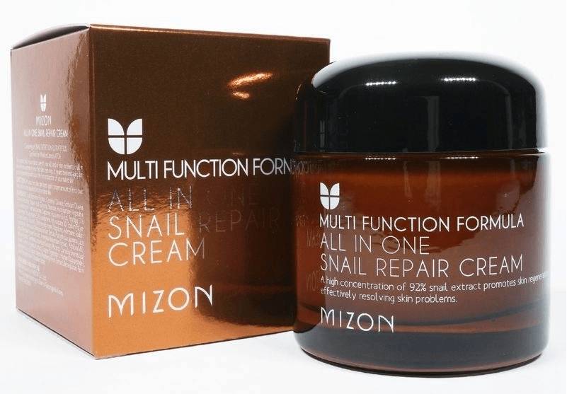 Крем с экстрактом слизи улитки от Mizon