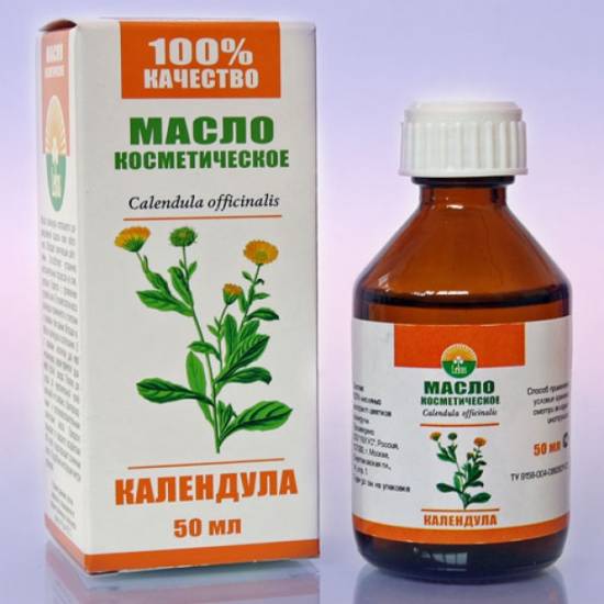 Масло календулы (ноготков лекарственных)