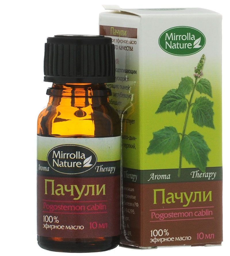 Масло пачули во флаконе