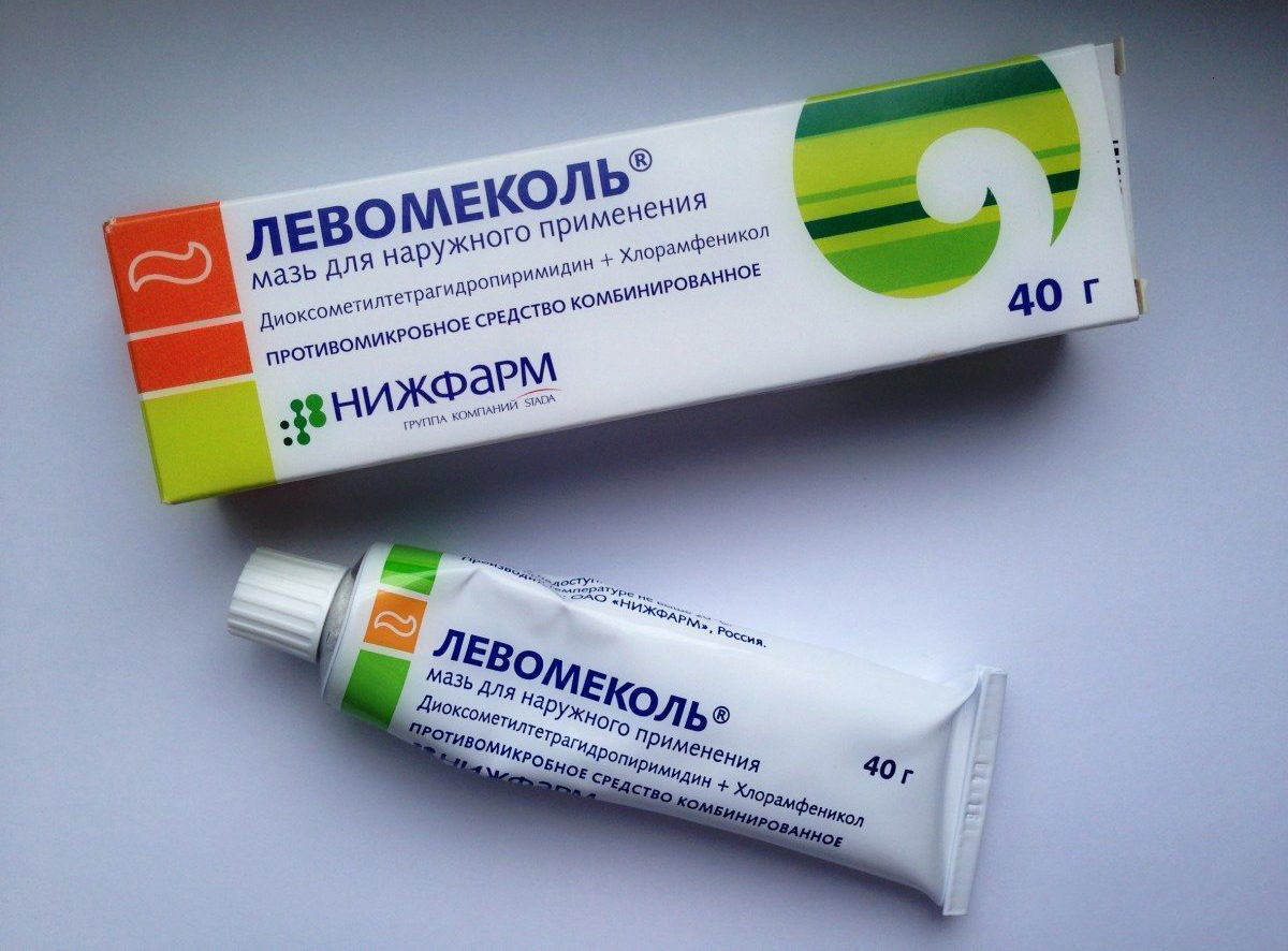 Мазь Левомеколь