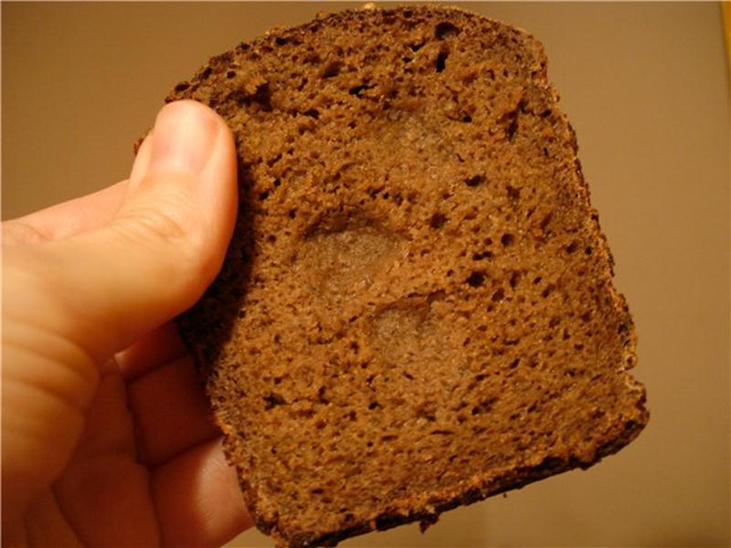 мякиш чёрного хлеба