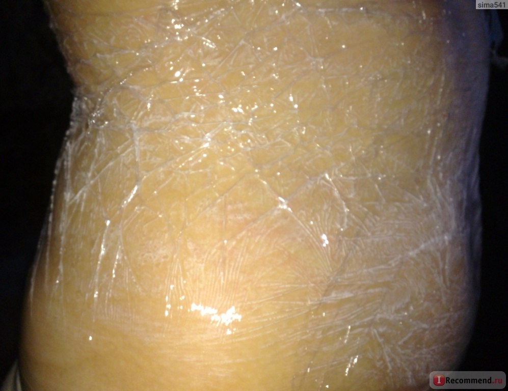 Обёртывание пищевой плёнкой