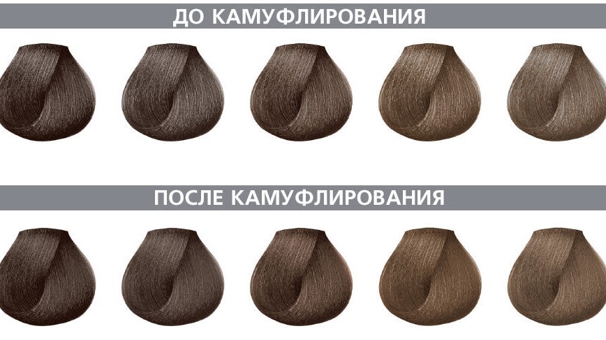 Оттенки камуфляжа