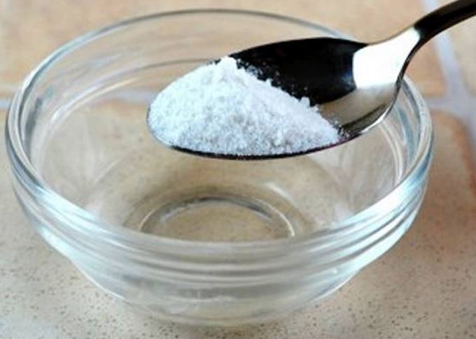 Половина чайной ложки соли