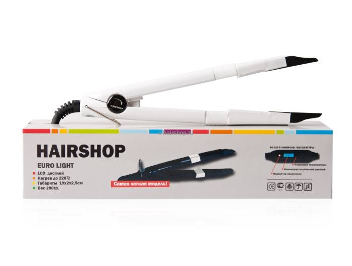 Щипцы Hairshop Euro Light