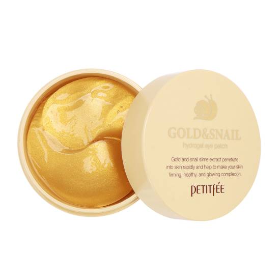 Гидрогелевые патчи Petitfee Gold & Snail Hydrogel Eye Patch
