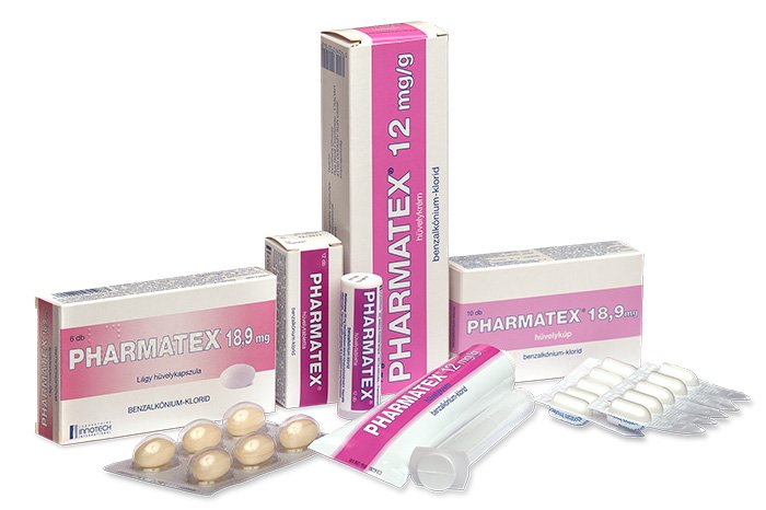 Спермицидные препараты Pharmatex