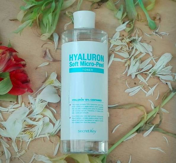 Secret Key Hyaluron Soft Micro-Peel Toner