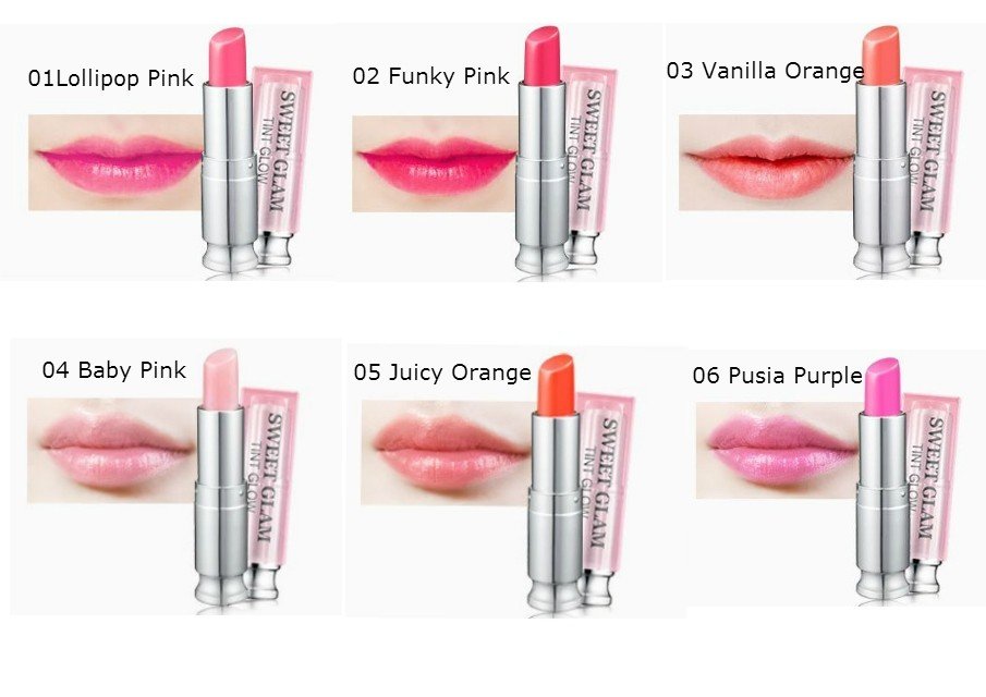 Палитра оттенков Sweet Glam Tint Glow от Secret Key