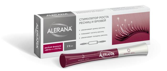 Стимулятор роста ресниц и бровей Alerana