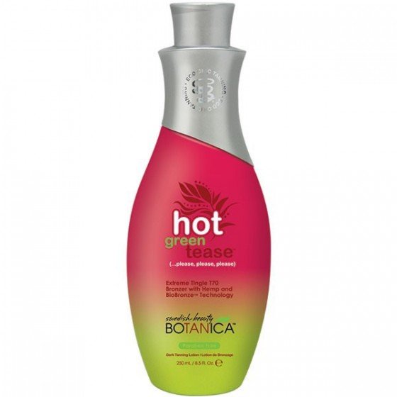Hot Green Tease Extreme Tingle T70 Bronzer With Hemp And BioBronze Technology от Swedish Beauty Botanica