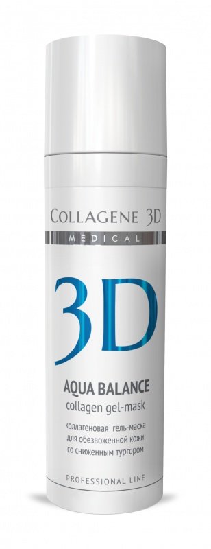 Aqua-Balance Collagen Gel-Mask от Medical Collagen 3D
