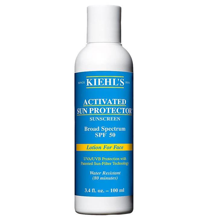 Kiehl's, Activated Sun Protector For Face, SPF 50