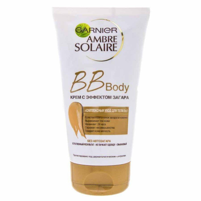 Garnier, Amber solaire «ВВ Крем для тела с эффектом загара»