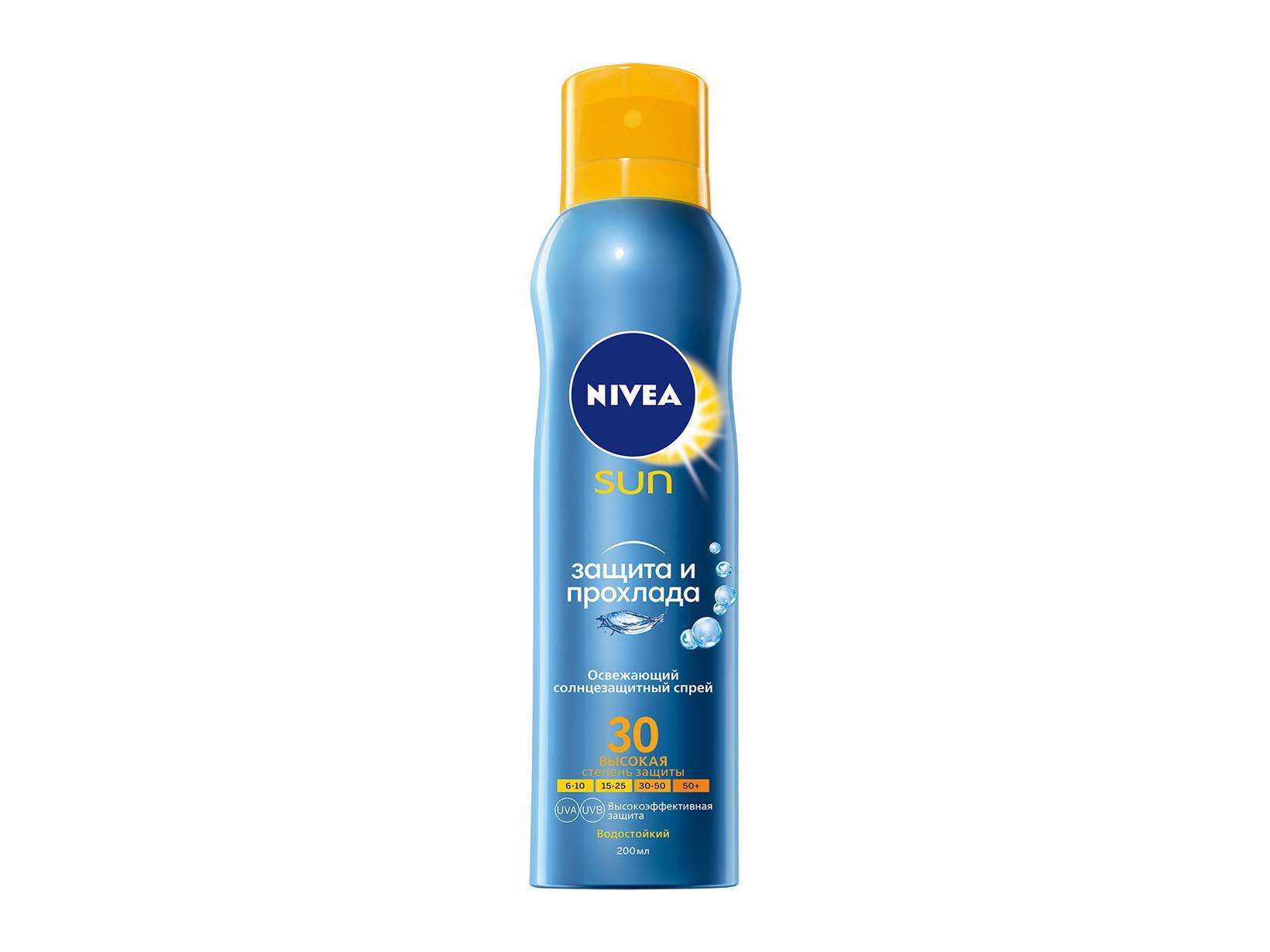 Nivea Sun освежающий солнцезащитный лосьон «Защита и прохлада»