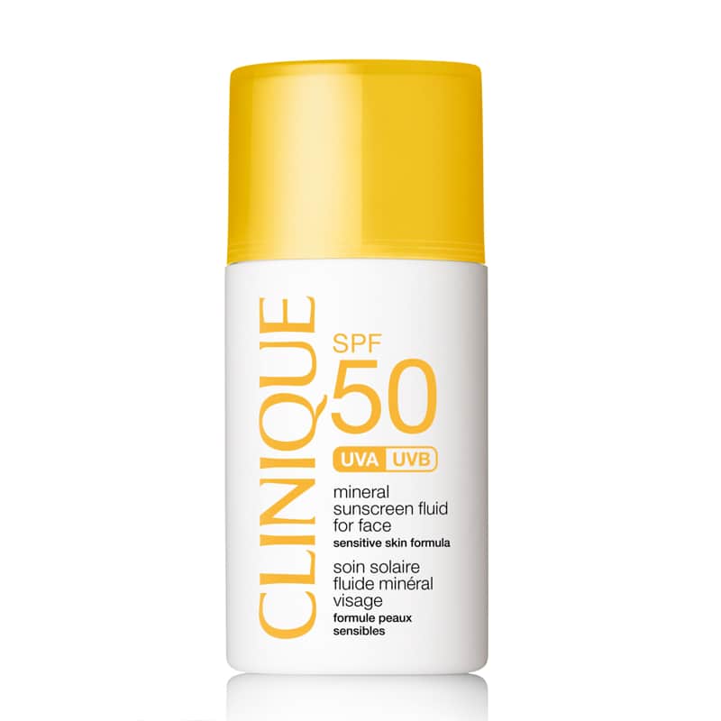 Clinique, Mineral Sunscreen Fluid For Face SPF 50