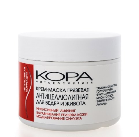 KORA, «Крем-маска грязевая: Антицеллюлитное обёртывание»