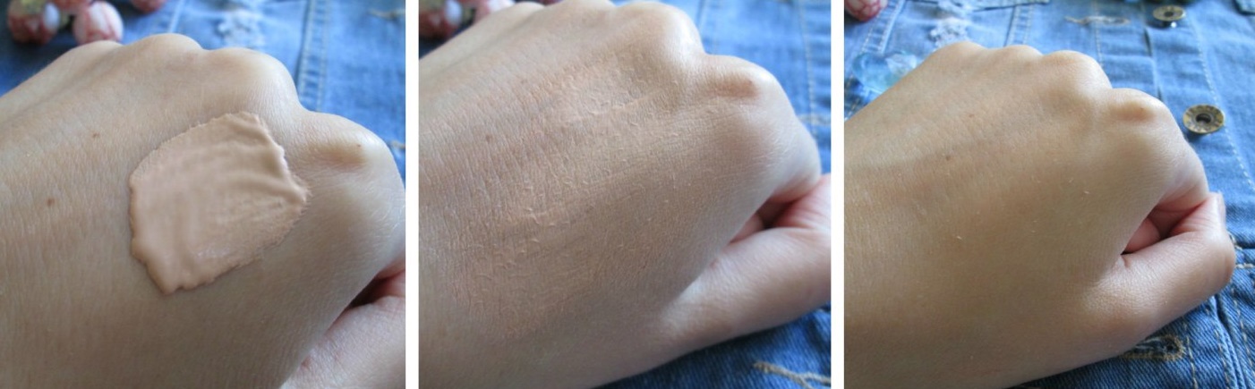 Свотчи CC Cream Avon Mark, оттенок Nude (Натуральный)