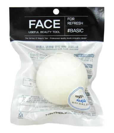 Спонж конняку Natural Jelly Jeju Cleansing Sponge от Tony Moly