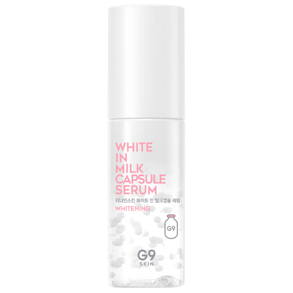 Осветляющая сыворотка Berrisom G9 White In Milk Capsule Serum с молочными протеинами