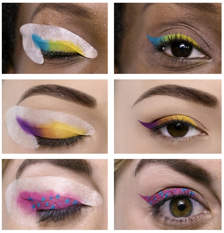 Использование трафаретов Eye Candy Stencils