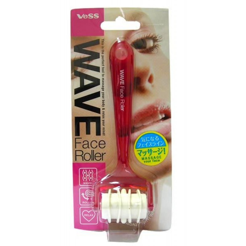 Роликовый массажёр для лица Wave Face Roller