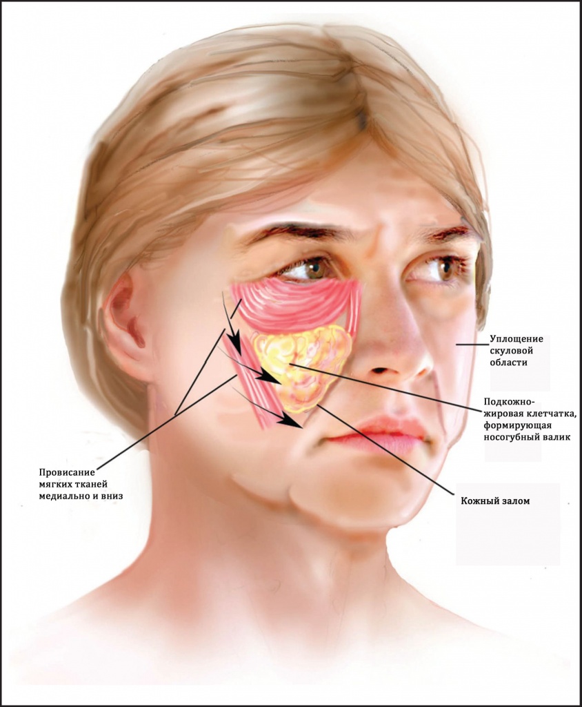 Процесс старения кожи